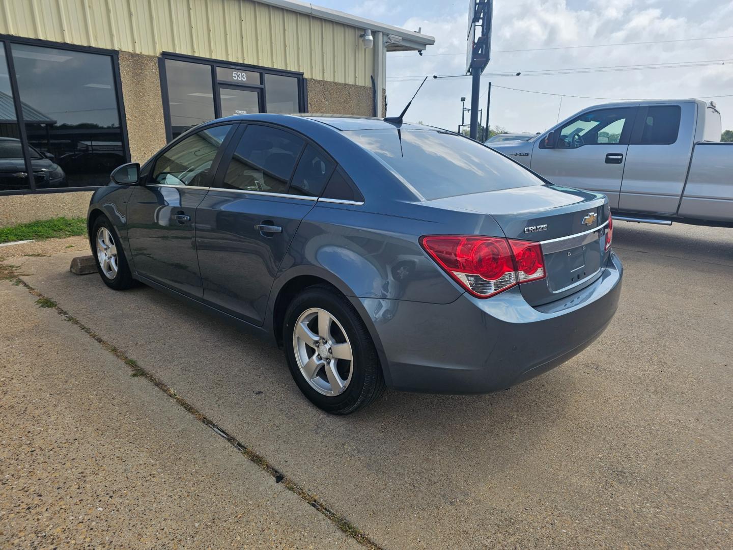 2012 BLUE Chevrolet Cruze 1LT (1G1PF5SC8C7) with an 1.4L L4 DOHC 16V TURBO engine, 6-Speed Automatic transmission, located at 533 S Seven Points BLVD, Seven Points, TX, 75143, (430) 255-4030, 32.313999, -96.209351 - Photo#3